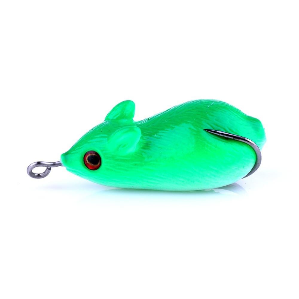 5 Pack Otterk Soft mouse fishing lure